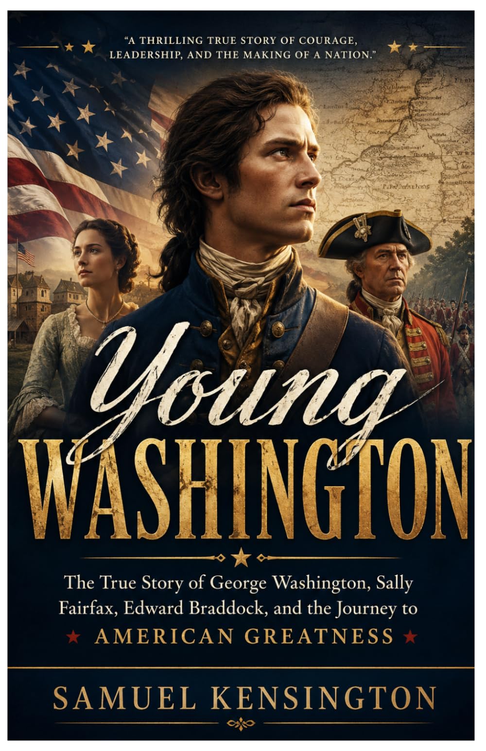Young Washington: The True Story of George Washington, Sally Fairfax, Edward Braddock, and the Journey to American Greatness