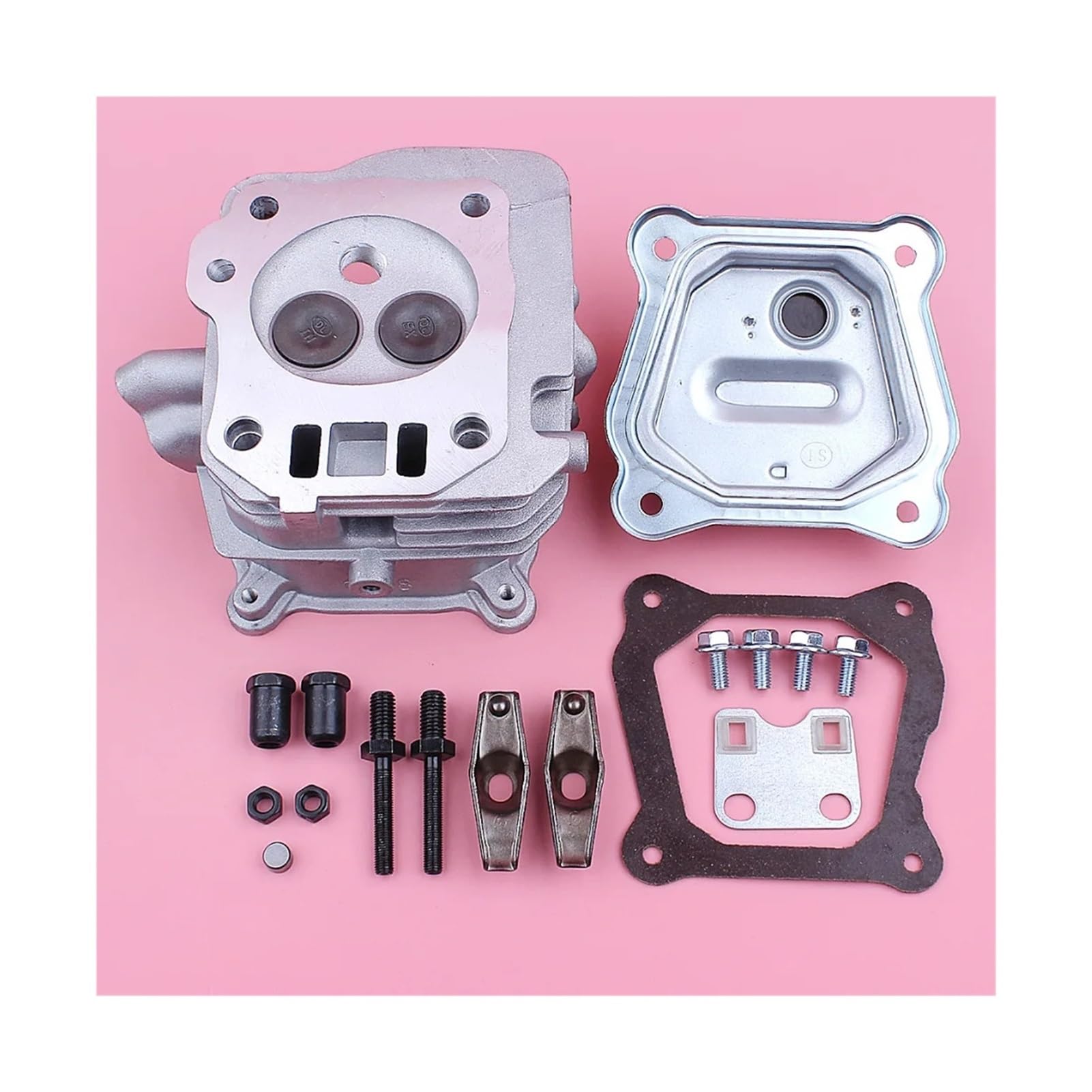 Conjunto de Perno de Gaslet de Cubierta de Culata de válvula de Cilindro for GX160 GX200 5.5HP 6.5HP Pieza de Repuesto de Motor de cortacésped