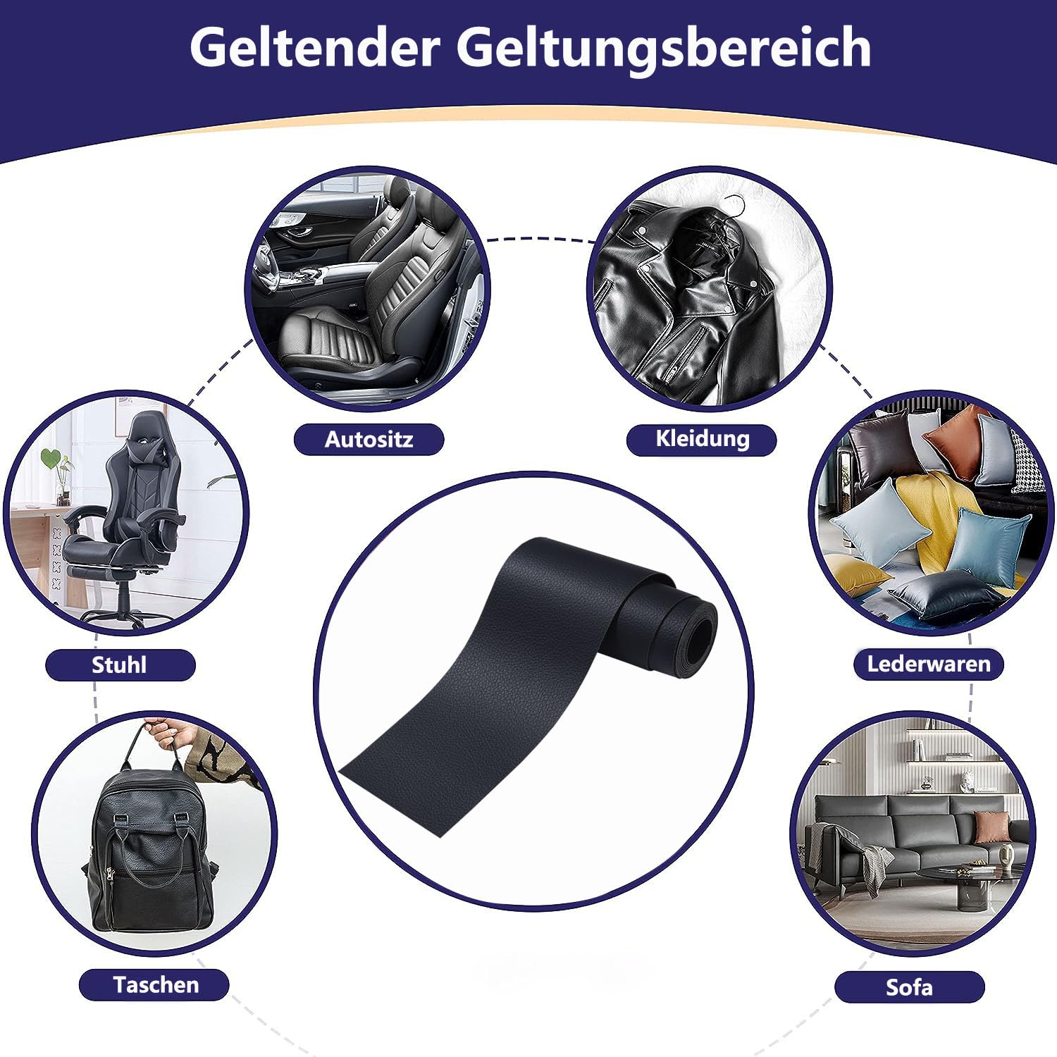 MYSHELL Kunstleer, zelfklevend, per meter, leer, zelfklevend, reparatiepatch, PU, kunstleer, reparatieset voor bank, autostoel, meubels, motorfiets, handtassen (grijs, 40 x 100 cm