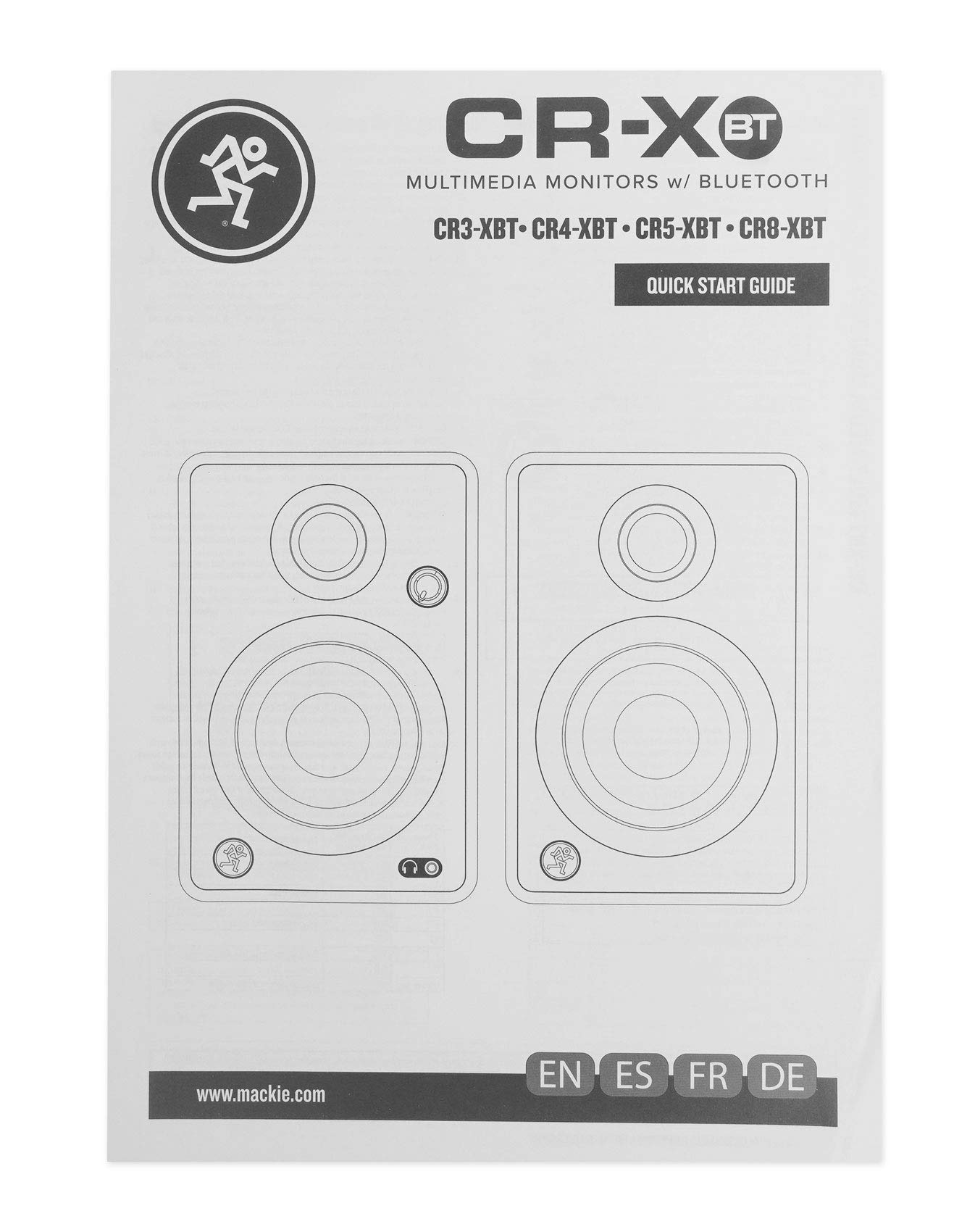 MACKIE CR4-XBT (coppia) Monitor Studio Attivo DJ Speaker Amplificatore Bluetooth 50W
