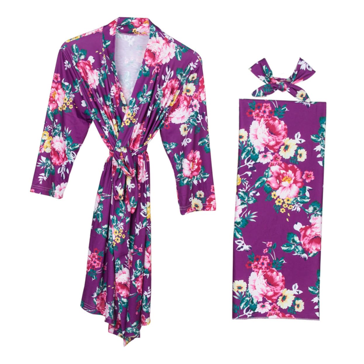 SHERCHPRY Camicia Da Notte Premaman Cardigan Trasparente Per Le Donne Coperta Per Neonati Da Allattamento Per Le Donne Che Allattano Da Sposa Cardigan Da Salotto Cotone