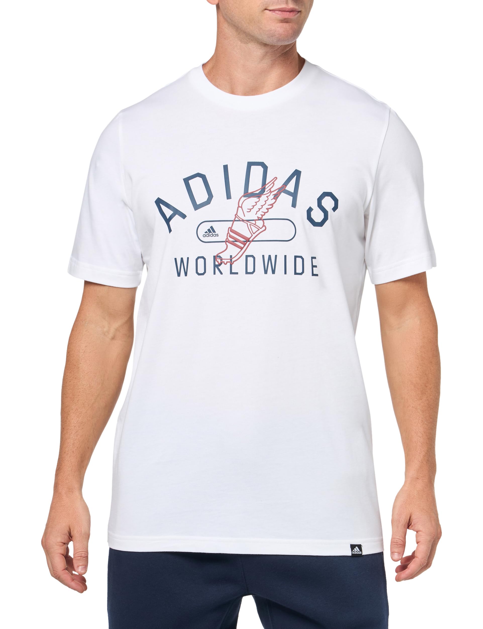 adidas Men's Collegiate Short Sleeve T-Shirt