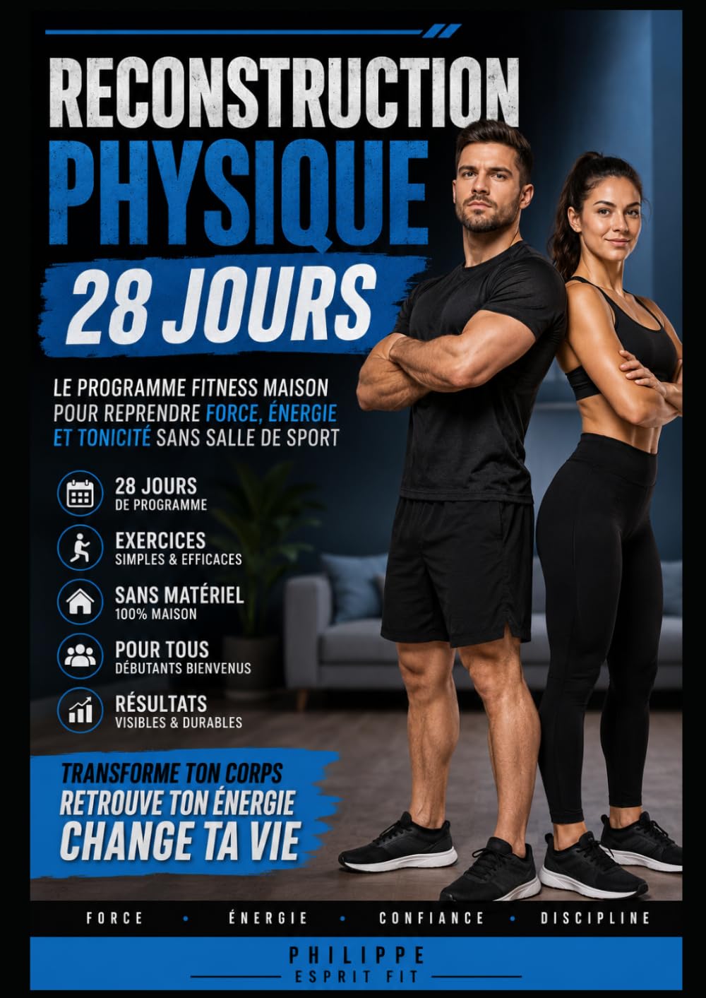 Reconstruction Physique – 28 Jours: Le Programme Fitness Maison Pour Reprendre Force, Énergie Et Tonicité Sans Salle De Sport