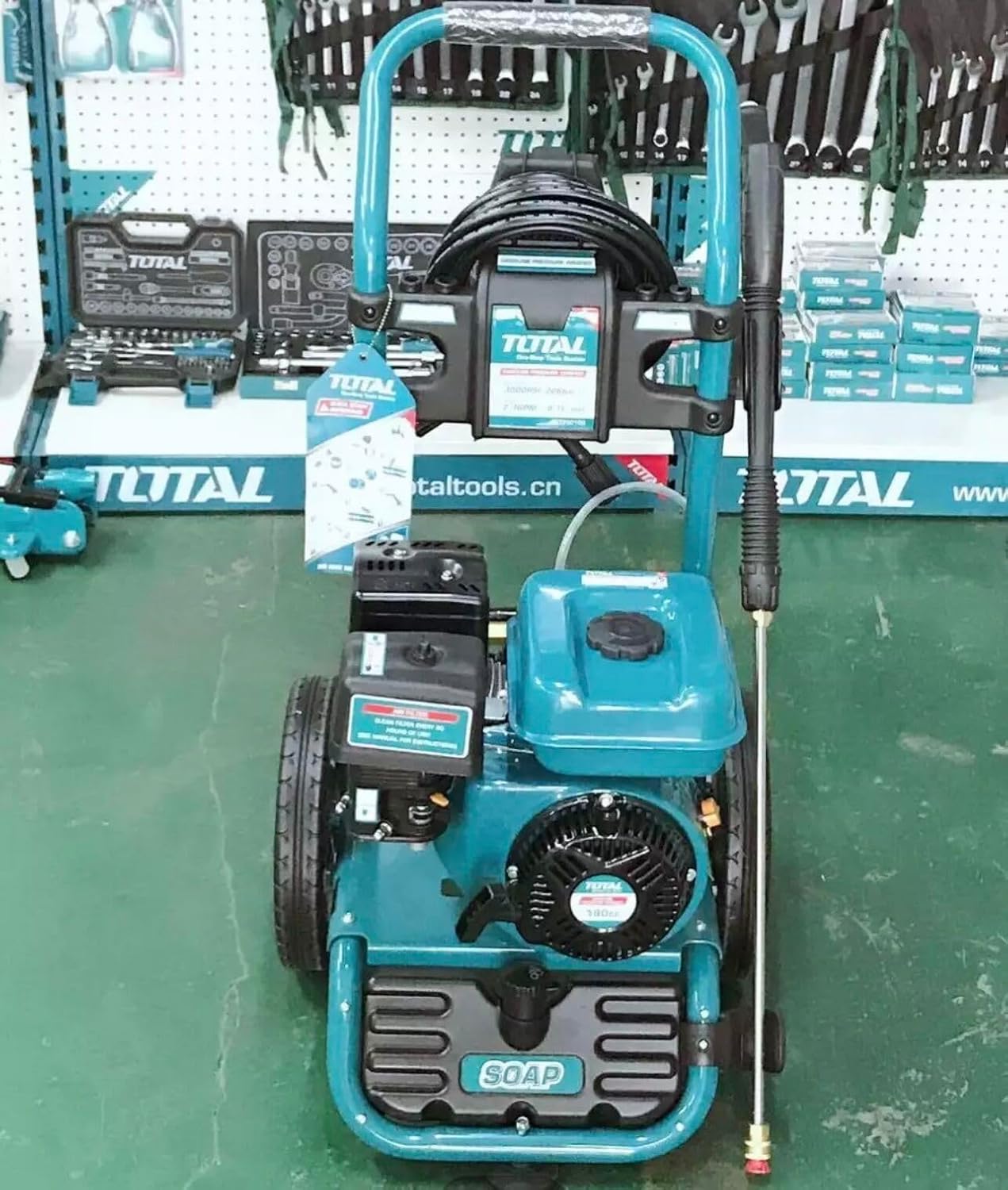 TOTAL Gasoline Pressure Washer components and accessories