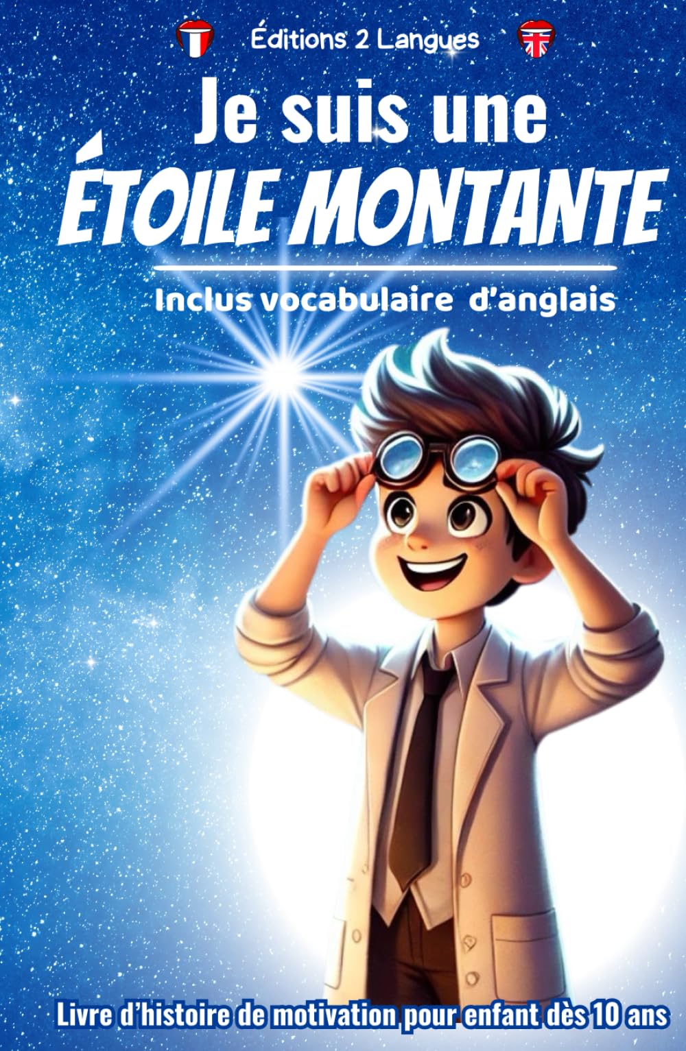 JE SUIS UNE ETOILE MONTANTE: Livre d’histoire de motivation pour enfant dès 10 ans