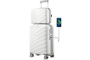 Carry On Luggage with USB Port
