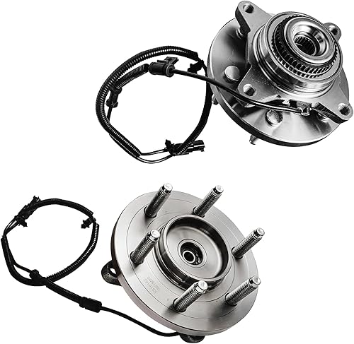 Detroit Axle - Bujes de rodamiento de rueda delantera 4WD para Ford F-150 Expedition Lincoln Navigator 2011-2014, repuesto 2012 2013 F-150