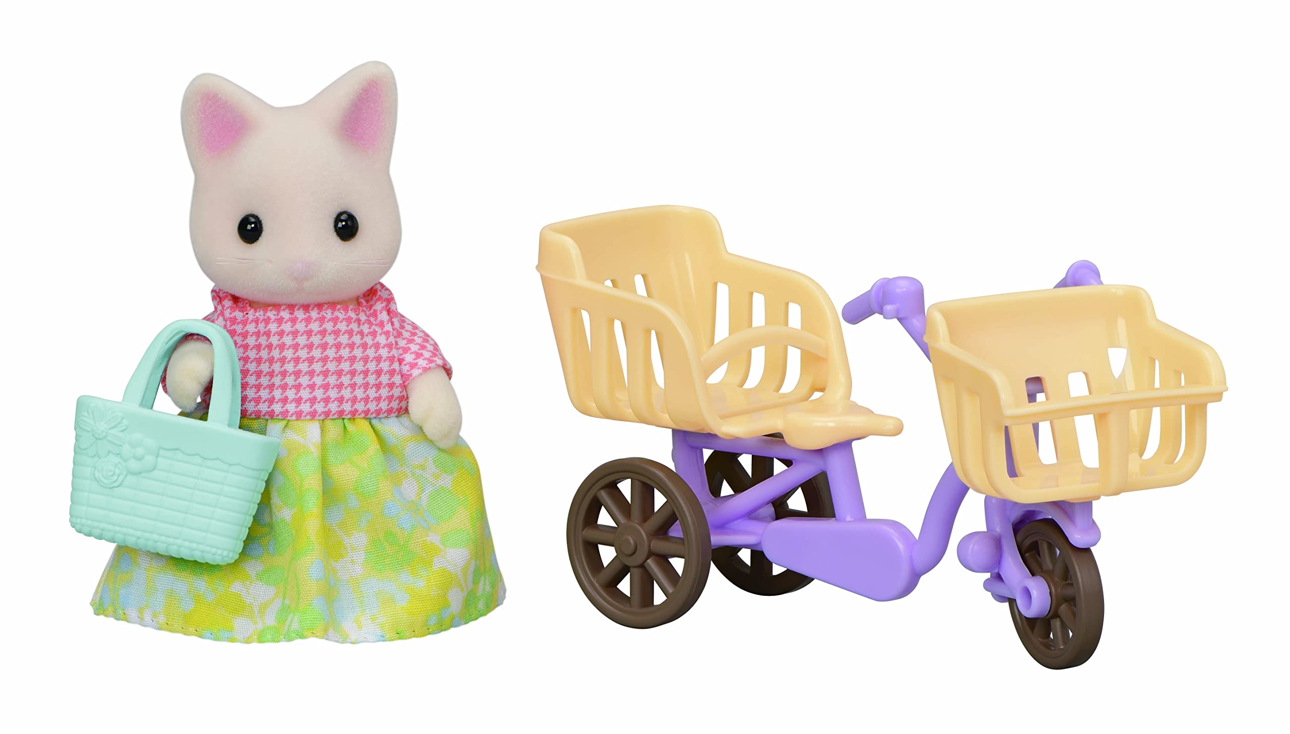 family cats　0101 ♡ Sylvanian Families - 5680 Conjunto Passeio de Bicicleta - Mamãe