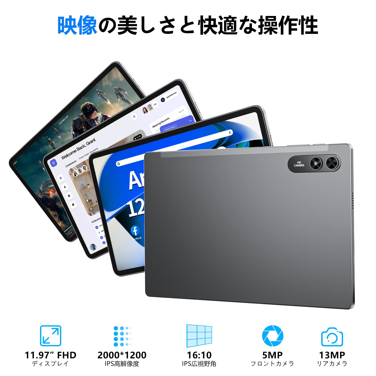 Amazon.co.jp: 【2025 NEW Android 13】SGIN 10.51インチ タブレット 