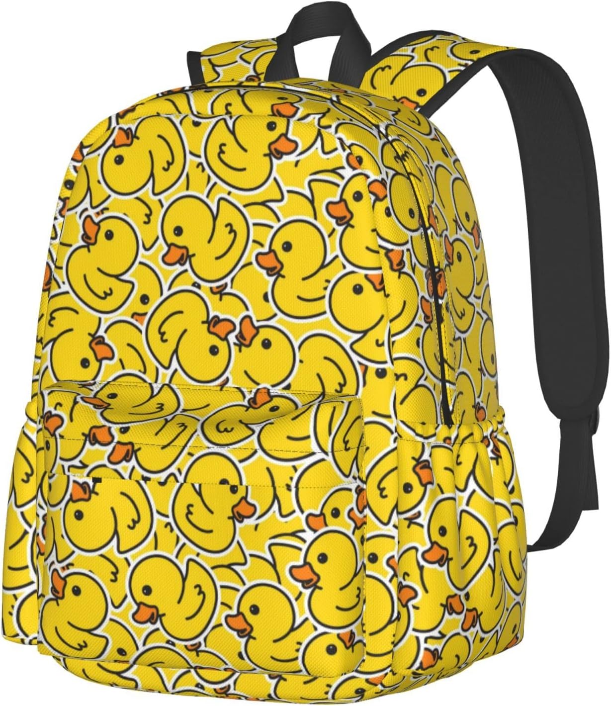 Kids Backpack 17 inches Cute Ducks Pattern Casual Daypack