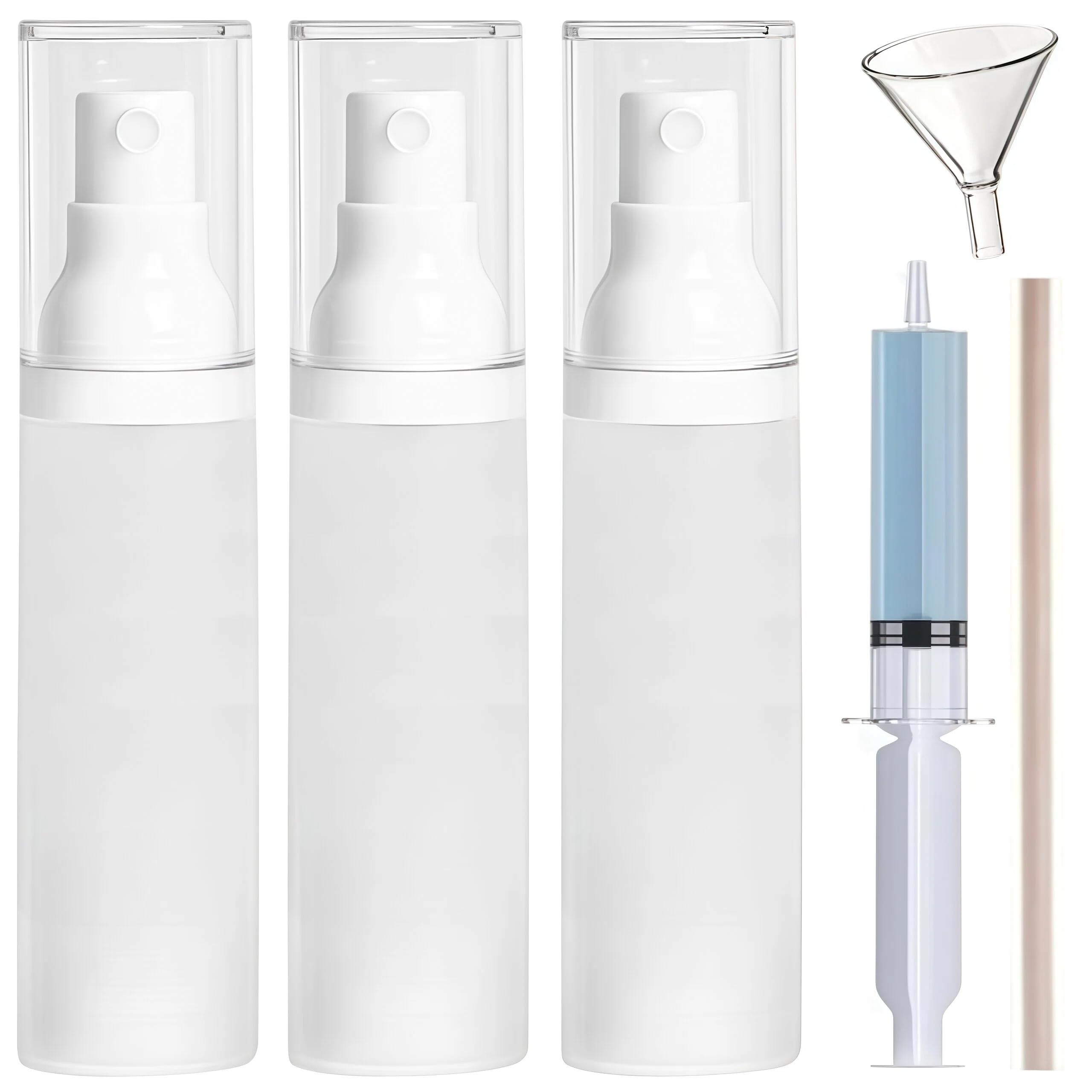 1.7oz/50ml-Small Spray Bottle 360° Angle Work, Portable Refillable Leak Proof Travel Mini Spray Bottle.For Perfume Toner Hair spray Facial