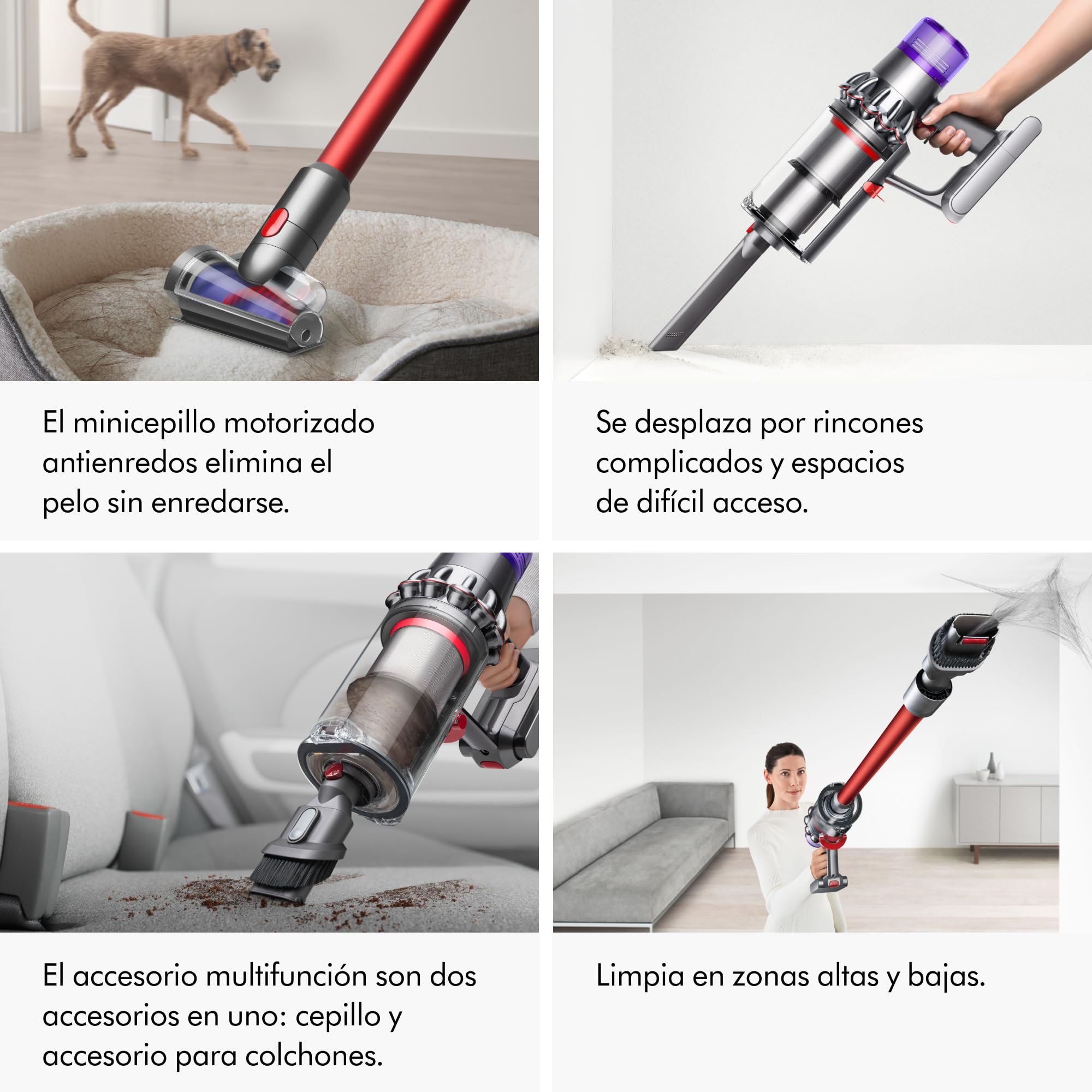 Dyson V11 Fluffy Multicolor Cordless Stick Vacuum Cleaner with