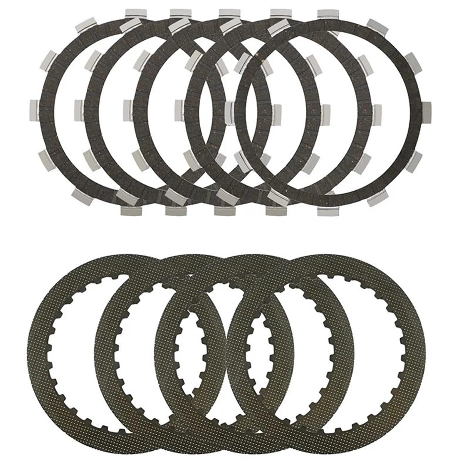 Disco Frizione Moto Adatto per Suzuki DR250S VL250 GN250 GN250E GW250 GZ250 TU250 SW-1 NJ45A Moto Frizione Piatti e Piastra di Attrito In Acciaio