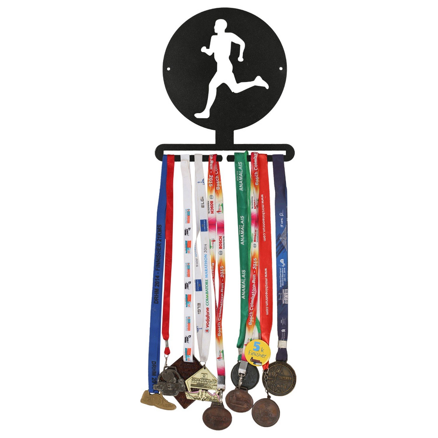 RUNWYND Runner Art Medal Hanger - Black (23 cm x 25 cm) (B06X6DJMMV) Amazon Price History, Amazon Price Tracker