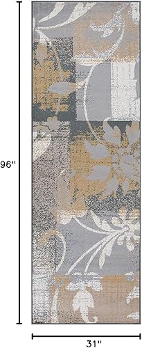 Miniatura 111 de Superior Alfombra interior con respaldo de yute, perfecta para entrada, oficina, sala de estar/comedor, dormitorio, cocina, piso, decoración moderna