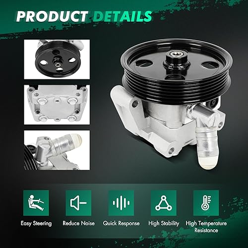 Miniatura 311 de SCITOO Bomba de dirección asistida compatible para 2005 para Saab 9-2X 2.0L, 2006 para Saab 9-2X 2.5L, 2004-2005 para Subaru Impreza 2.0L, 21-5396