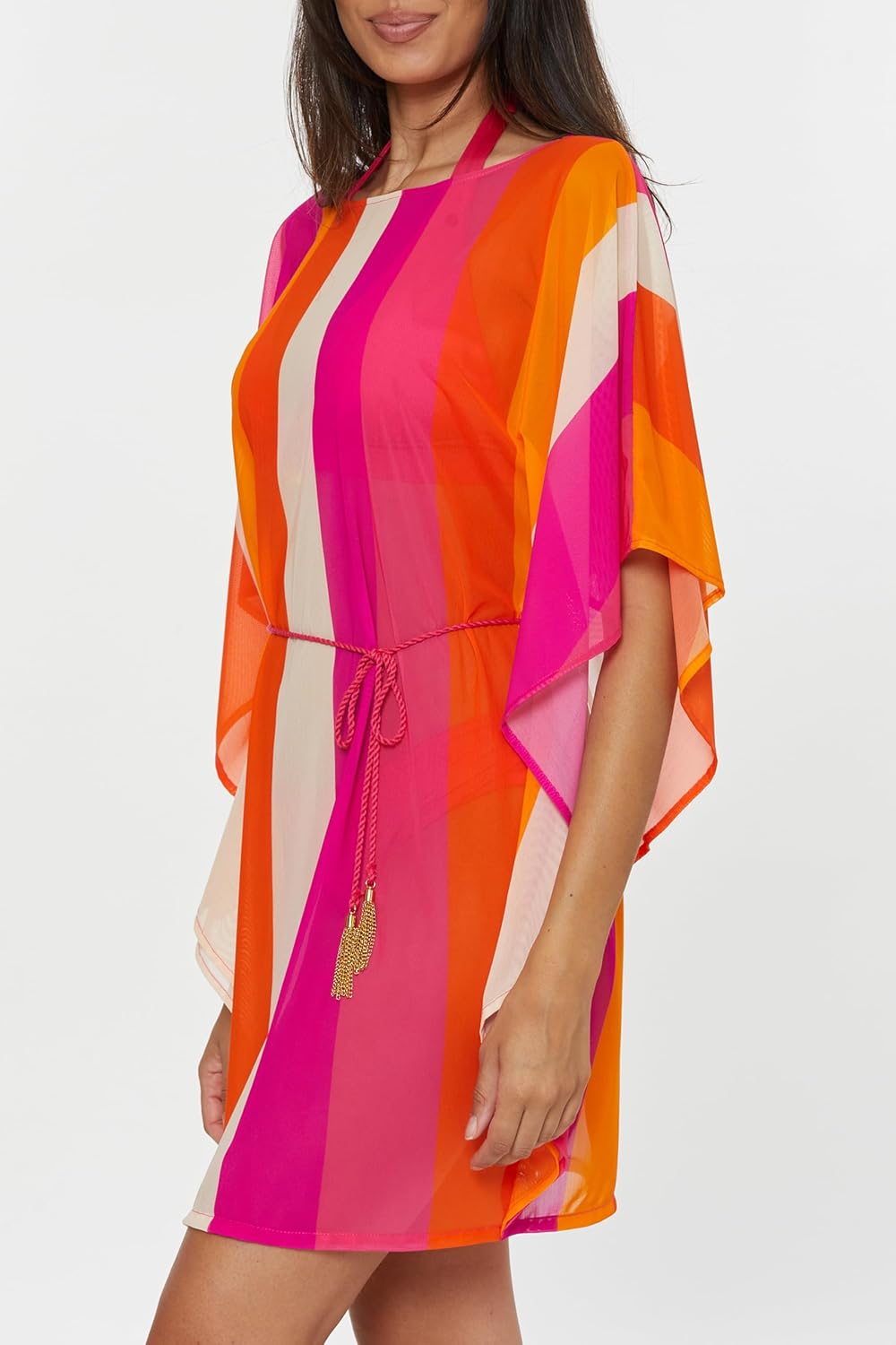 Trina Turk womens Sunburst Caftan, Casual, Beach Cover Ups for Women - Image 3