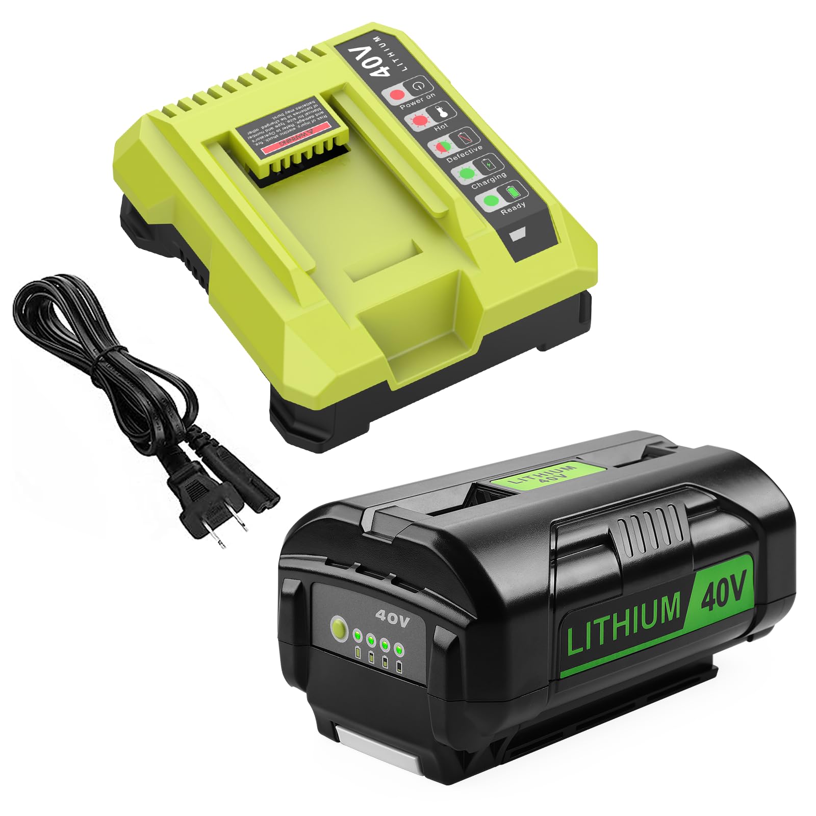 40V Ryobi Battery and Charger Kit