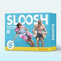 Sloosh Felfújható Vízmatrac Úszófotel Felnőtteknek 2db Strand Medence 9