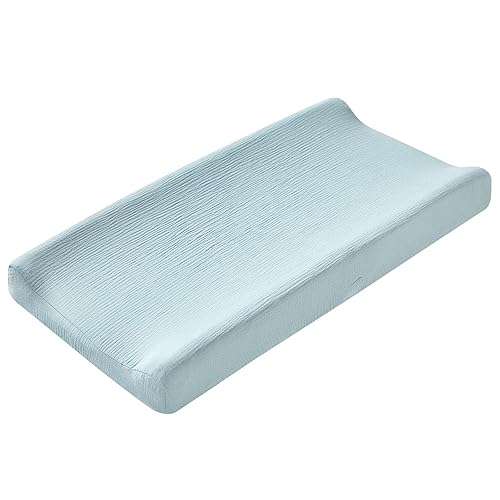 Miniatura 5 de Funda para cambiador para bebés, niñas y niños, sábanas de muselina de algodón para cambiador de pañales, suave y transpirable