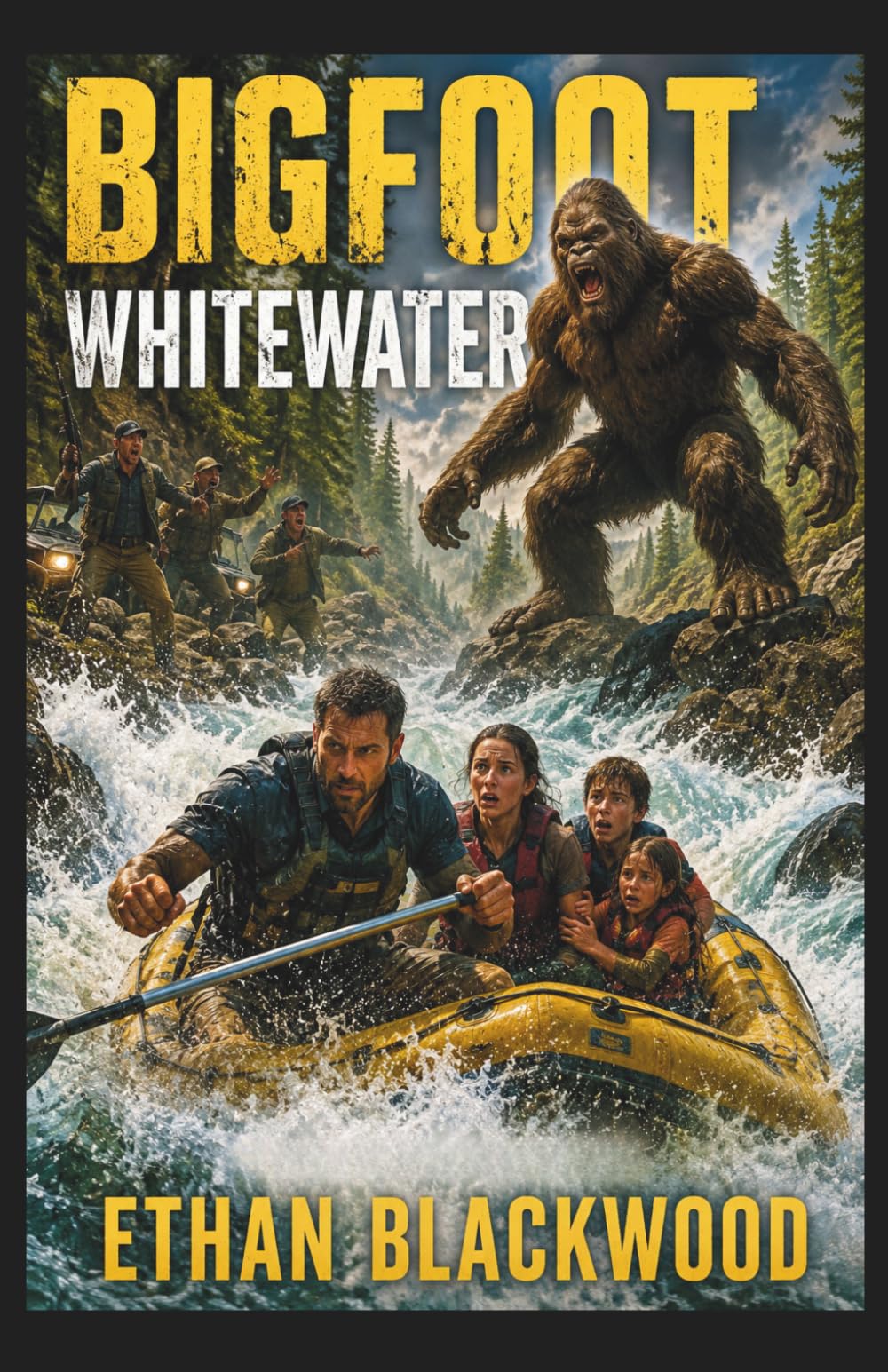 BIGFOOT - Whitewater: A Cryptid Survival Thriller Action Adventure (Bigfoot Adventure Novellas)