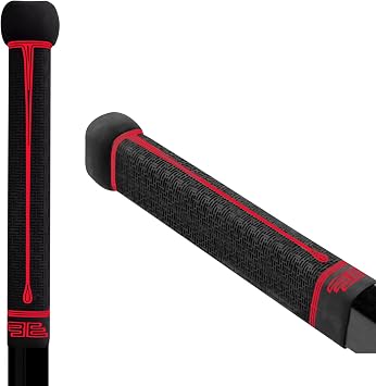 Buttendz Flux Z Hockey Stick Replacement Grip with Large Knob Player Grip | Reusable Design, Rounded Edge Flux Z to Maximize Power, Accuracy and Stick Control, Fits All Stick Sizes
