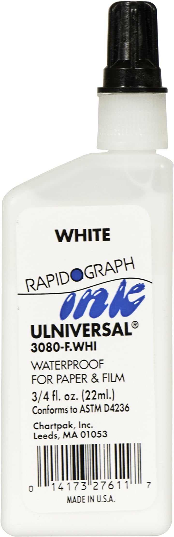 KOH-I-NOOR Technical Inks Universal Drawing Ink White (3080F.WHI), ‎0.75 Ounce