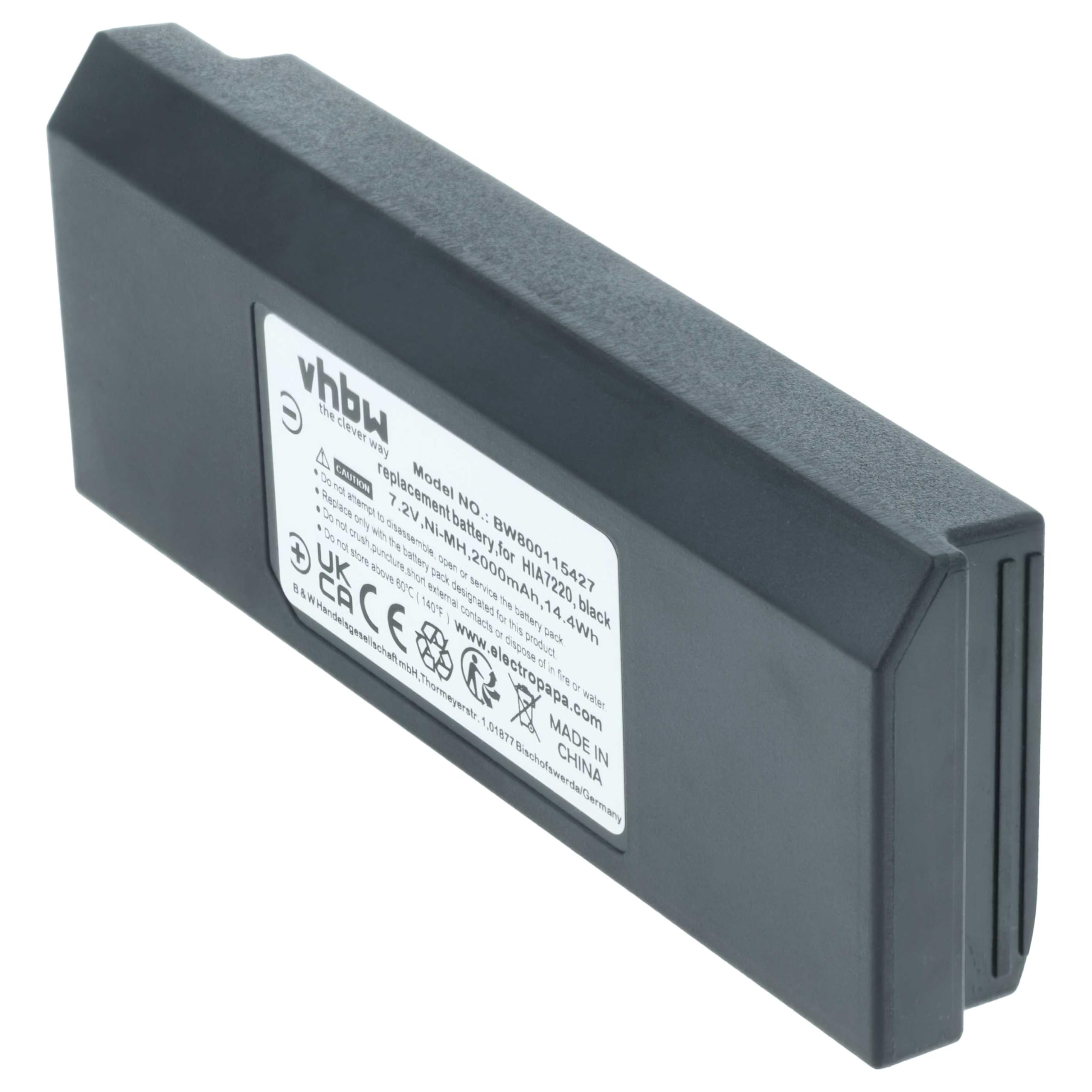 vhbw 5X Batterie Compatible avec Hiab DOH116A