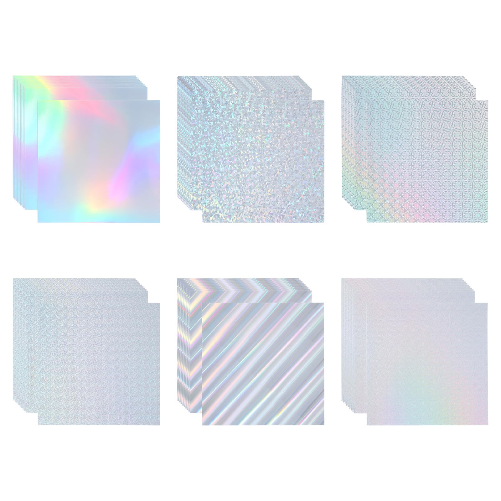 PATIKIL 12"x12" Holographic Cardstock