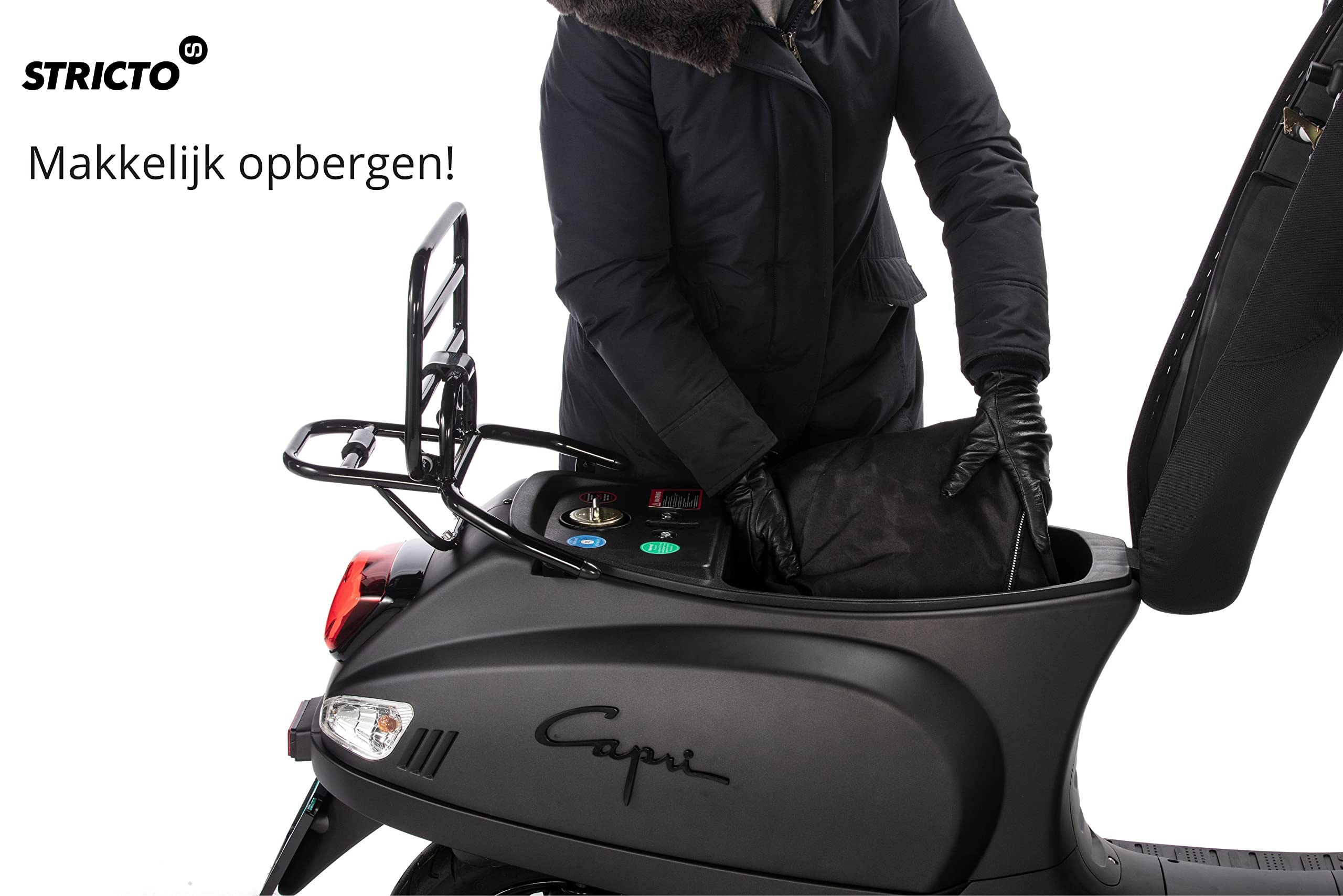 Beenkleed Stricto Premium Leopard Grey | Piaggio / Vespa