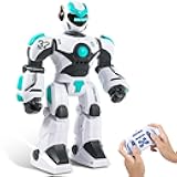 RC Robot Toy for Kids Remote Control Robot Toy, Smart Gesture Sensing Rechargeable & Programmable Robot Walking Dancing Singing Chirstmas Gift for 3-15 Years Old Boys Girls
