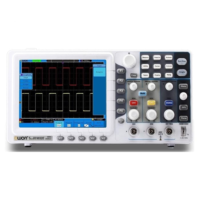 Buy Lab Oscilloscopes SDS5052E, Digital Oscilloscope 2 Channel 50MHz