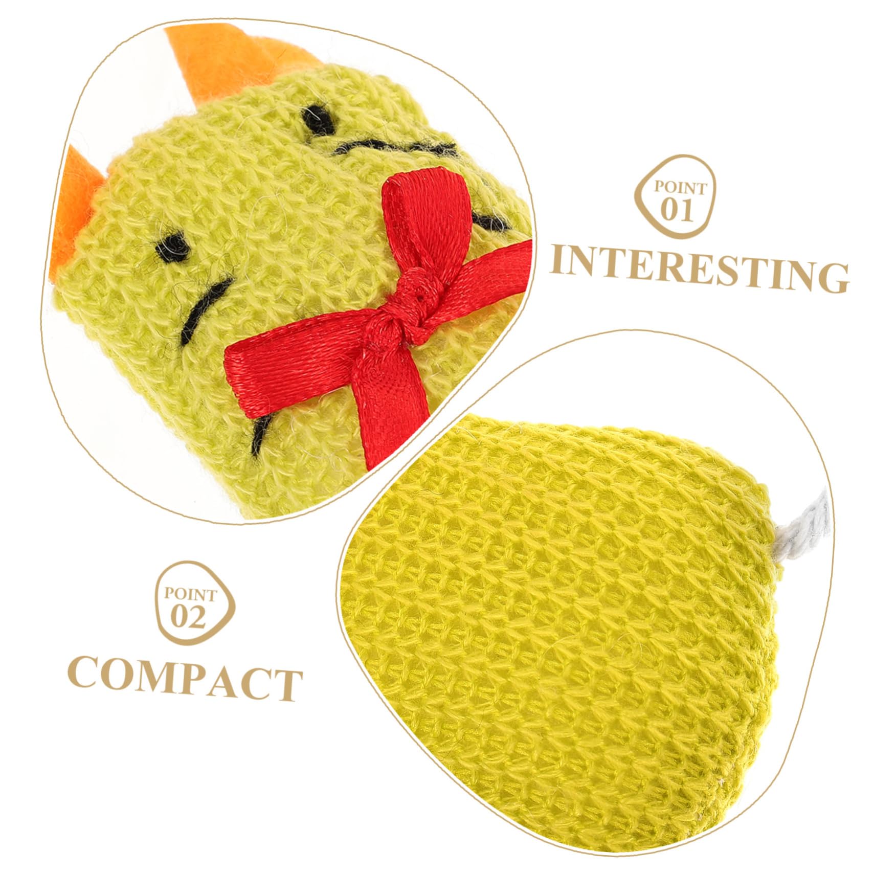 Toyvian 9piezas Juguete De Peluche para Gatos Resistentes Mordeduras Set Ratón De Simulación Juguetes Educativos para Mascotas Casa y Tienda