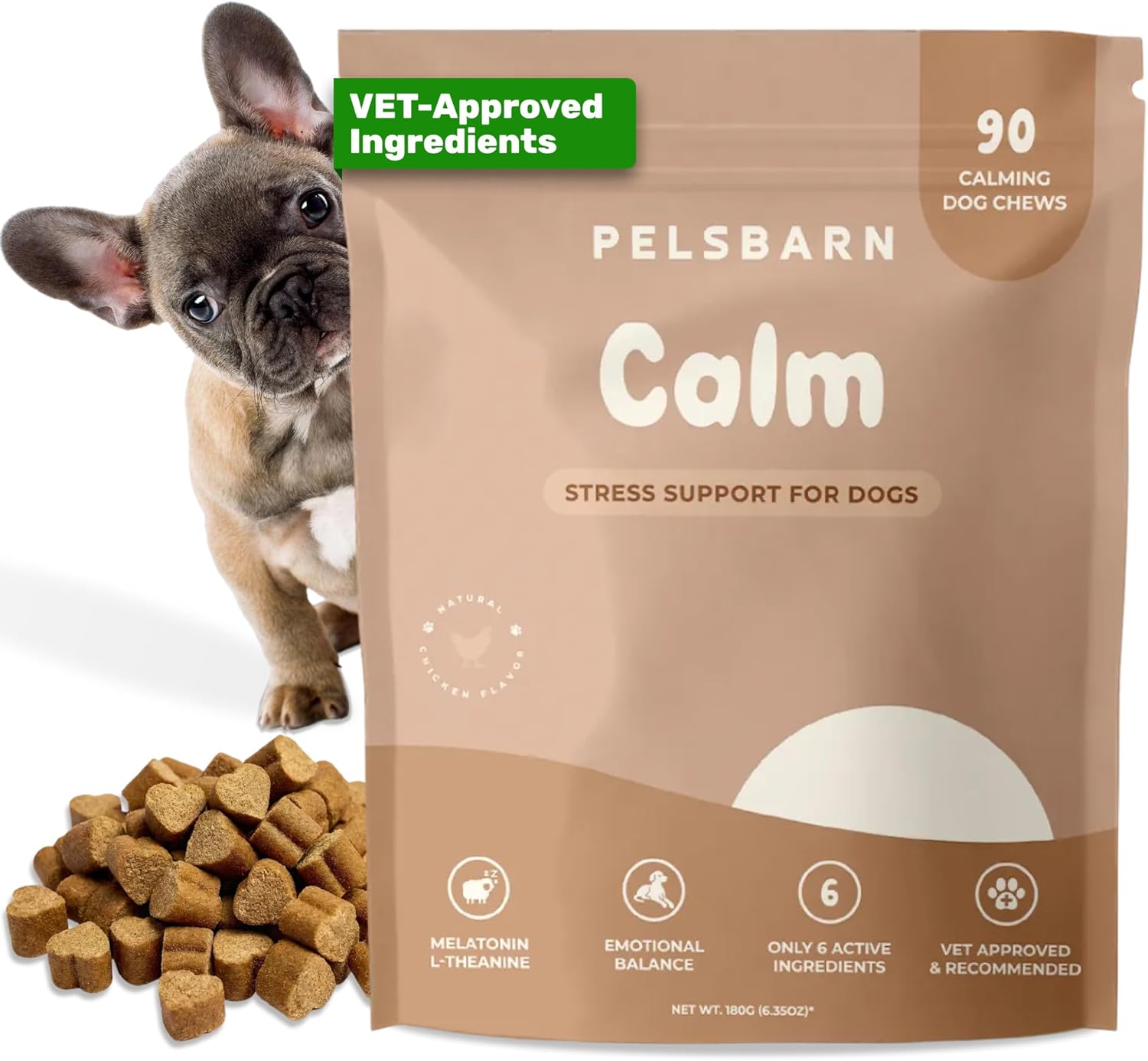 Pelsbarn Calming Chews (90 Chews)