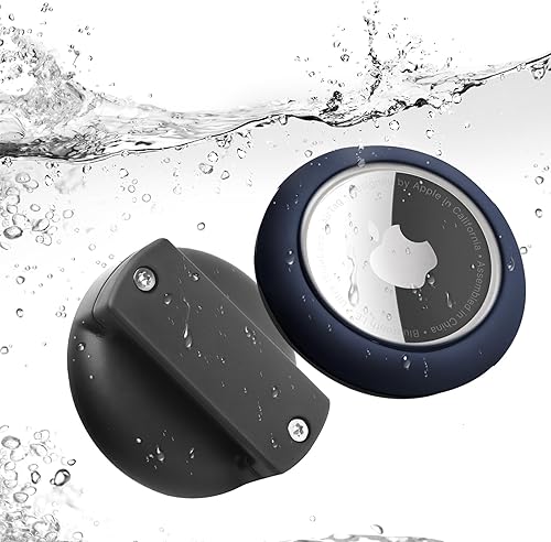 Soporte AirTag para collar de perro, WINSEE Apple AirTag Dog Tracker, funda antipérdida para AirTag para perros y gatos (paquete de 1)