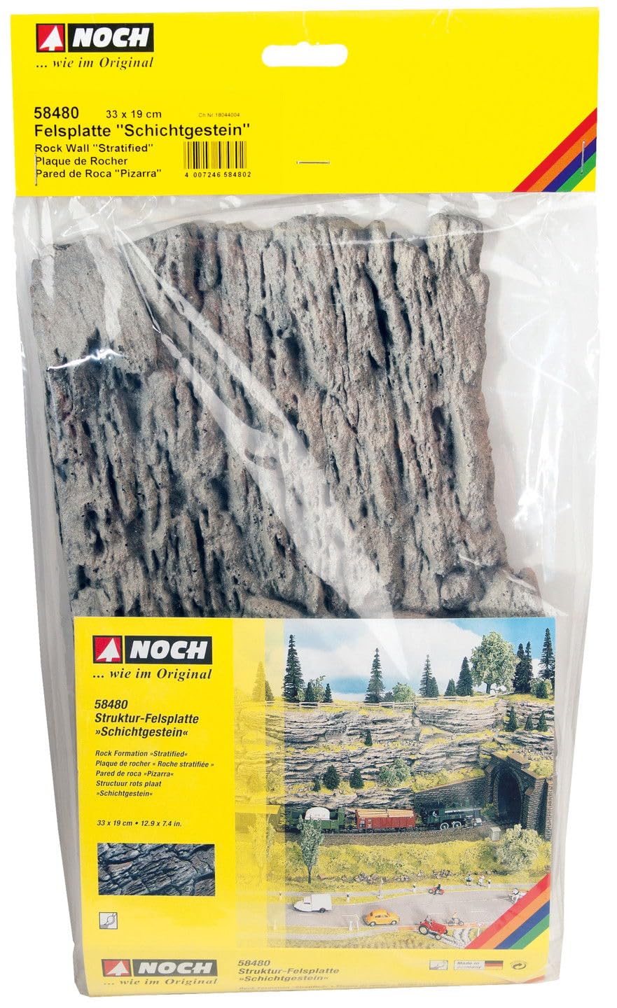 Noch 58480 Rock Plate Stratified Landscape Modelling