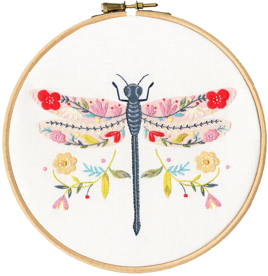Bothy Threads Clear Embroidery Kit - Pollen: Bee