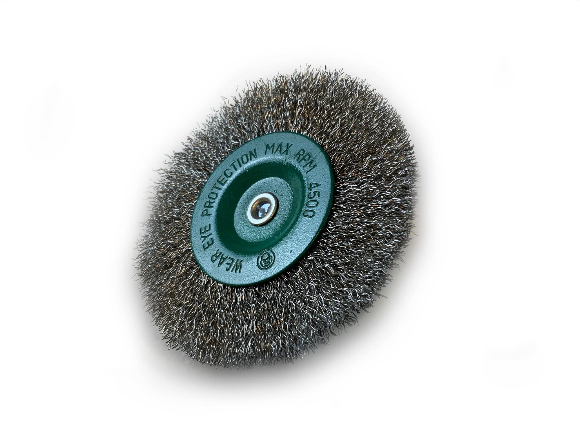Kibros Lot 10 brosses circulaires tige Ø 100 mm inox souple 8 mm