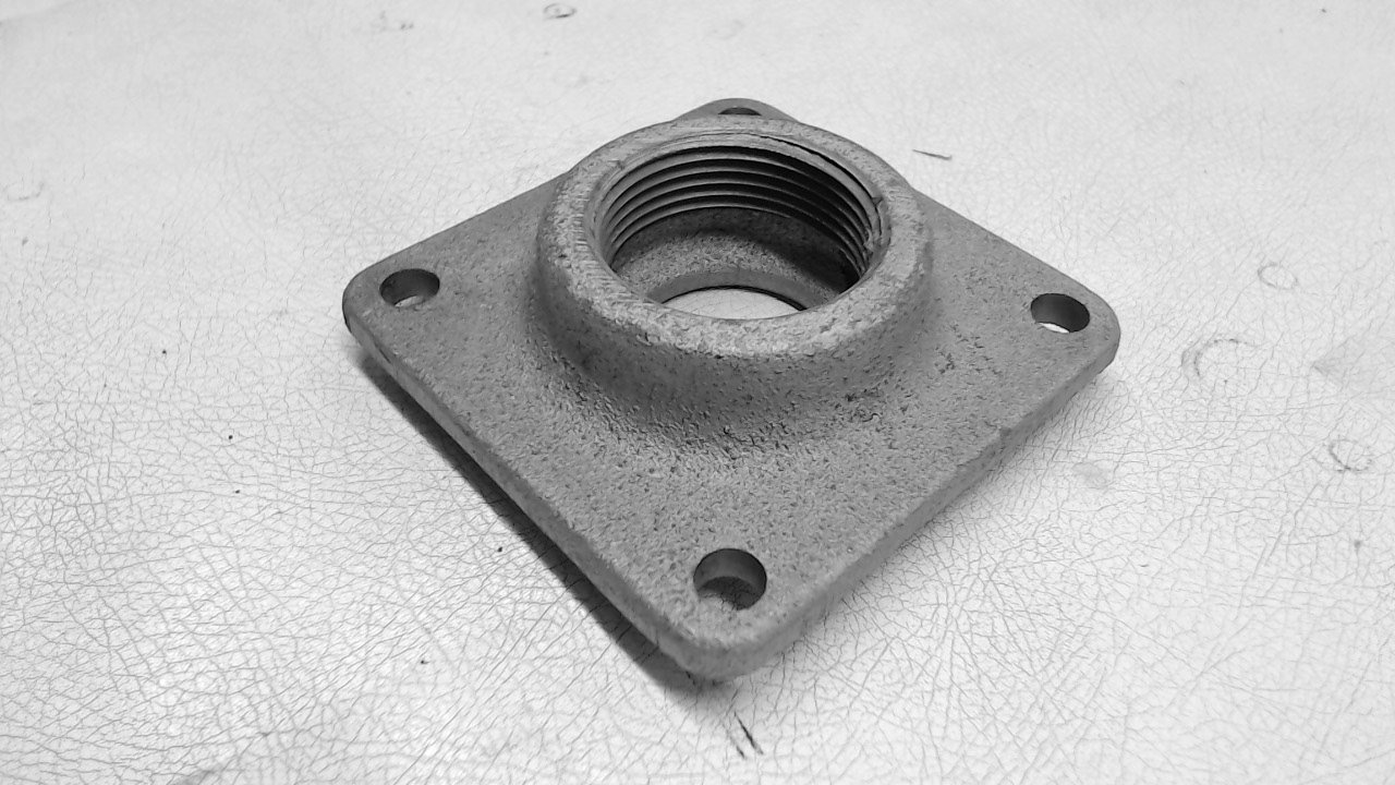 Crouse Hinds Rsmp4 Junction Box Conduit Hub Plate Iron Alloy 1 1/4'' Rsmp4