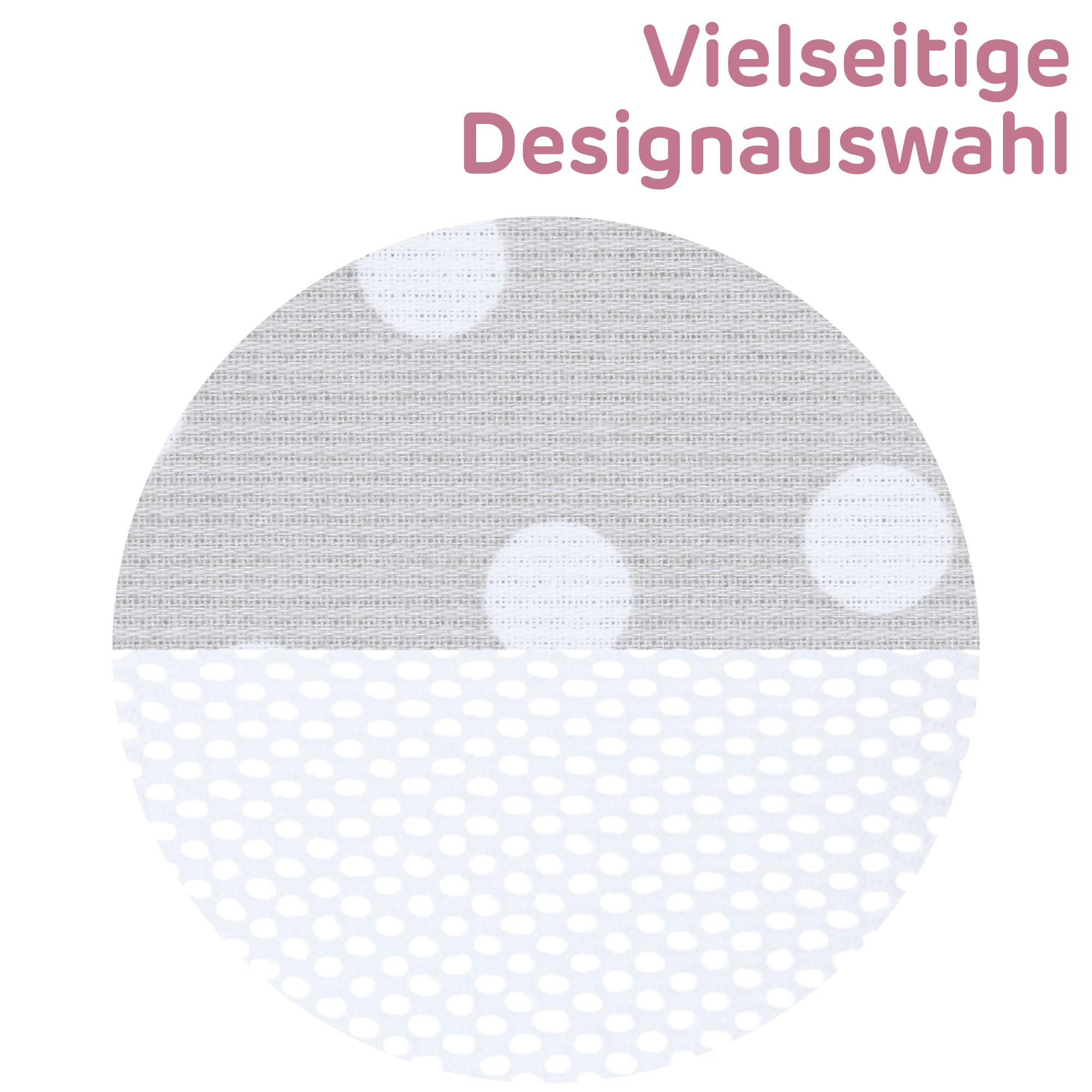 babybay Ochraniacz 3D z siateczki mesh pasuje do modelu Maxi, Boxspring, Comfort i Comfort Plus, perłowo-szare kropki, białe
