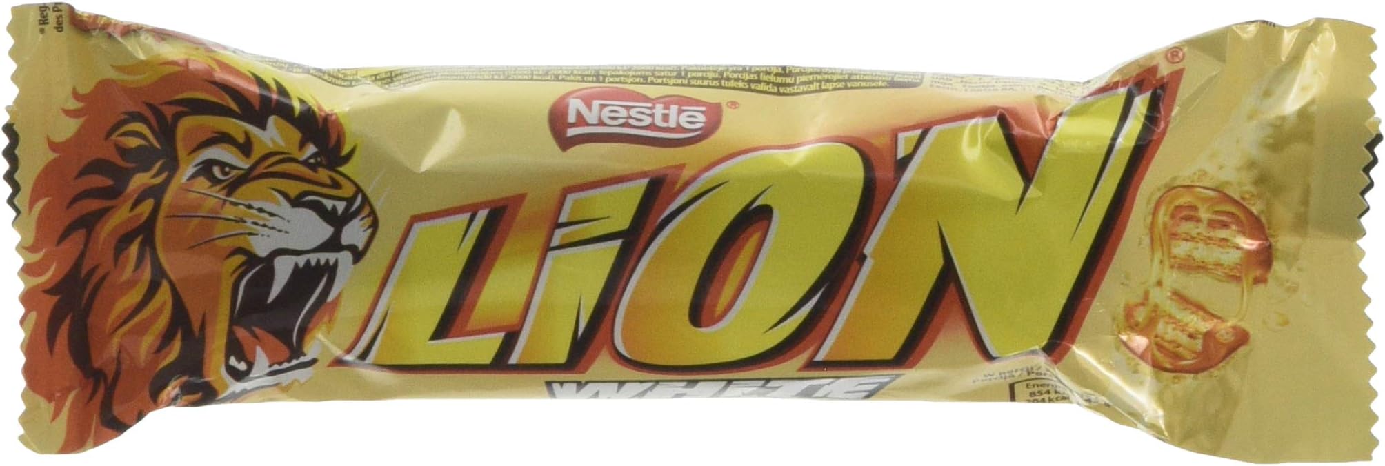 Limited Edition LION WHITE CHOCOLATE Bar by Nestle - Full box of 40 x 42g Bars