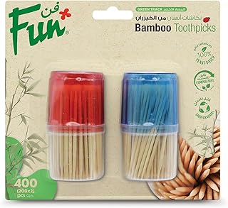FUN BY AL BAYADER فن ® Indispensable Wooden Toothpick Twin Pack