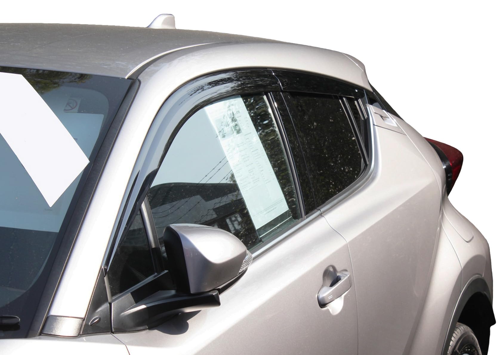 VORON Parapioggia Per Vetri Laterali Per Toyota Highlander 2020-2025, Deflettori In Policarbonato, Visiere Di Ventilazione, Set Da 4 Pezzi