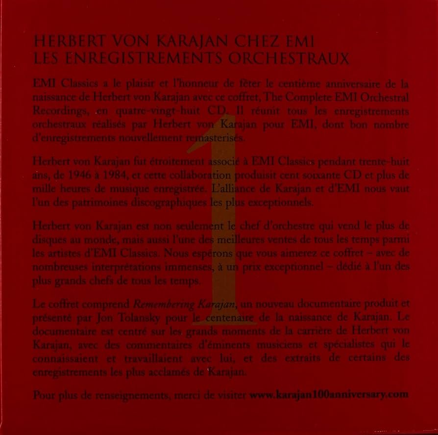 カラヤン コンプリートレコーディング 88CD EMI録音 1946-1984