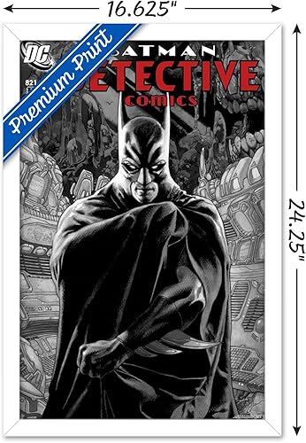 Miniatura 27 de Trends International DC Comics Batman - Póster de Batman Detective Comics #821 Versión enmarcada Barnwood