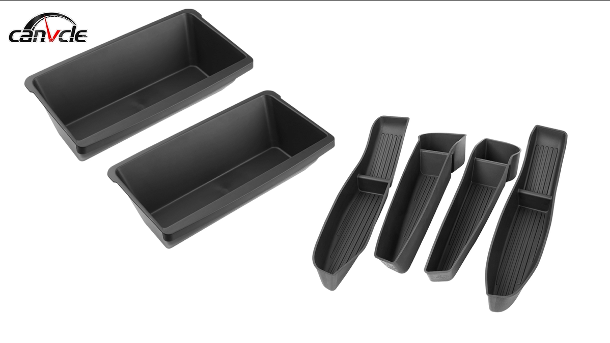 Amazon.com: Canvcle 6PCS Under Seat Storage Box Organizer & Door