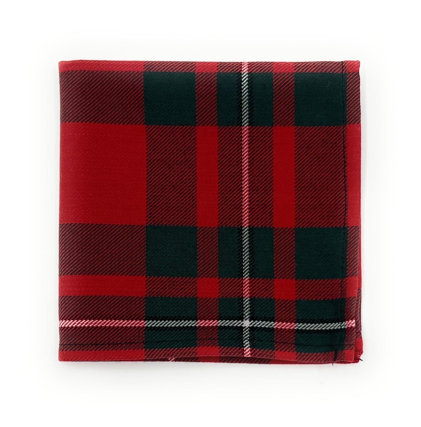 Tartan Tweeds Men's Macgregor Tartan Pocket Square Handkerchief 26Cm X 26Cm (Macgregor)