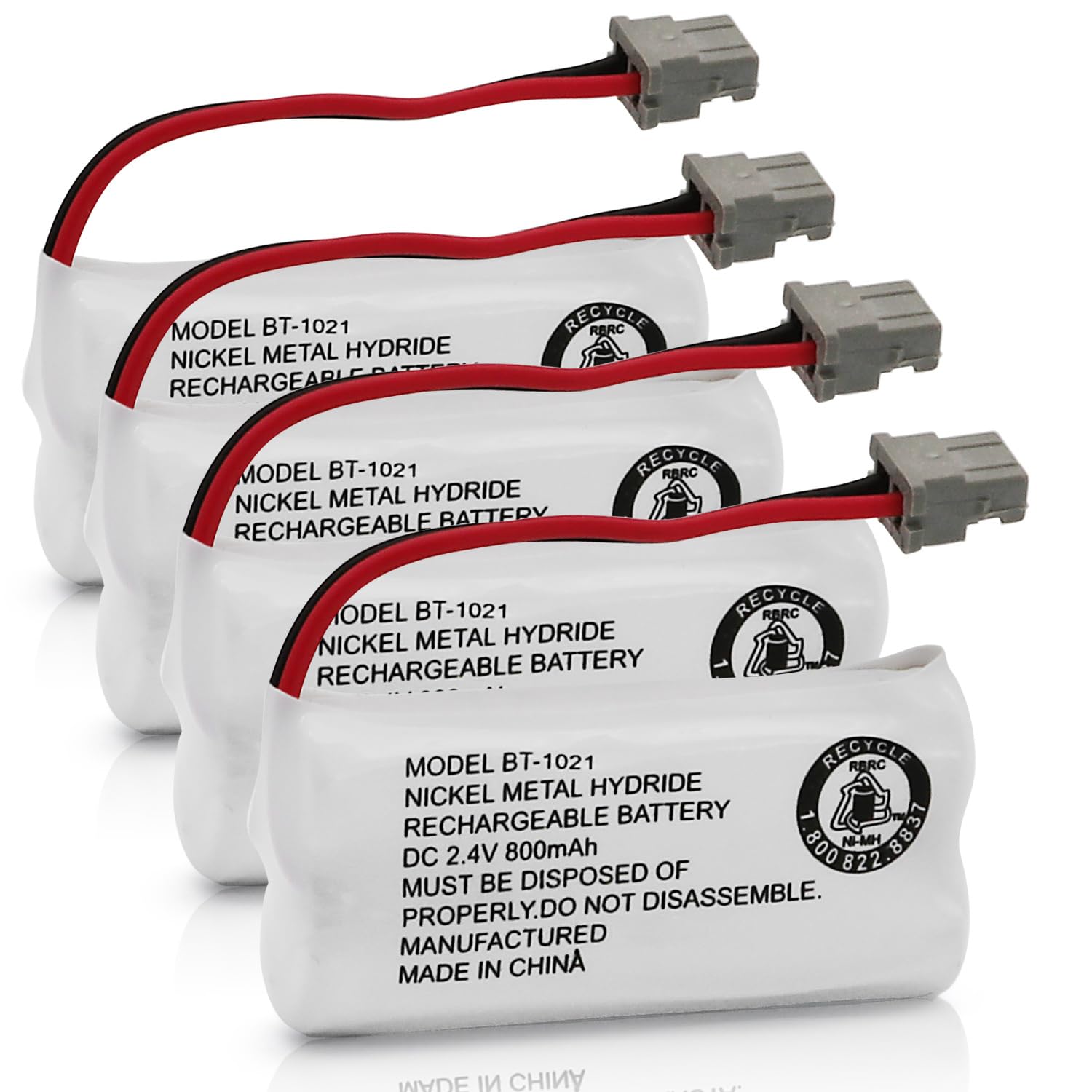 VANBOW BT-1021 BBTG0798001 Cordless Phone Battery Compatible with Uniden BT1021 BT-1025 BT-1008 BT-1016 Empire CPH-515B Cordless Phone (4)