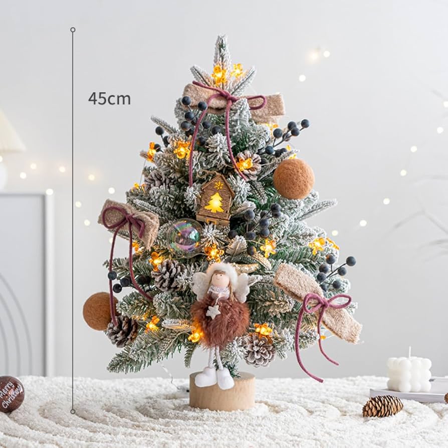 Amazon.co.jp: HGJH 針葉樹 クリスマスツリー カラー8 卓上 小型