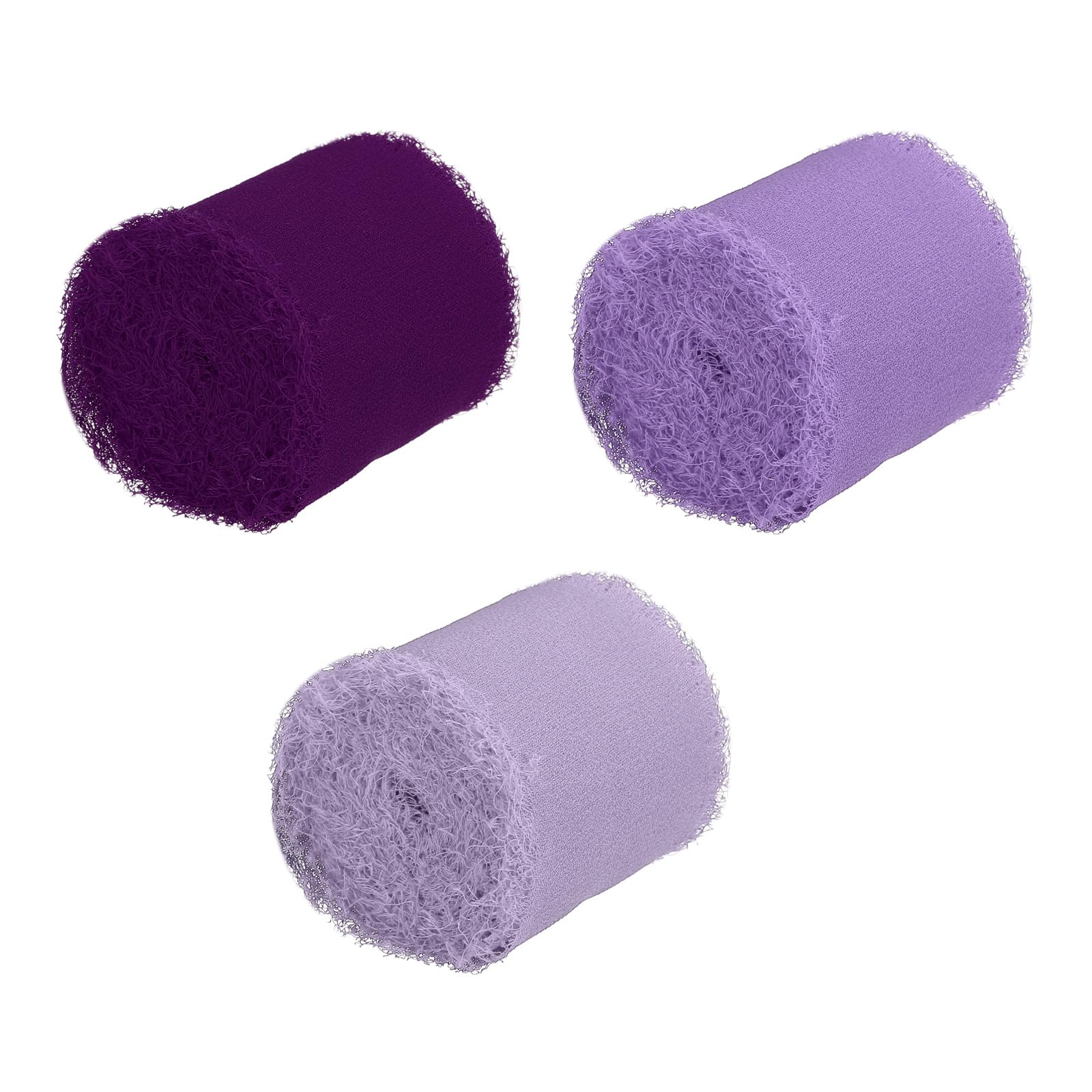 PATIKIL 1.5 in x 5 Yard Chiffon Ribbon
